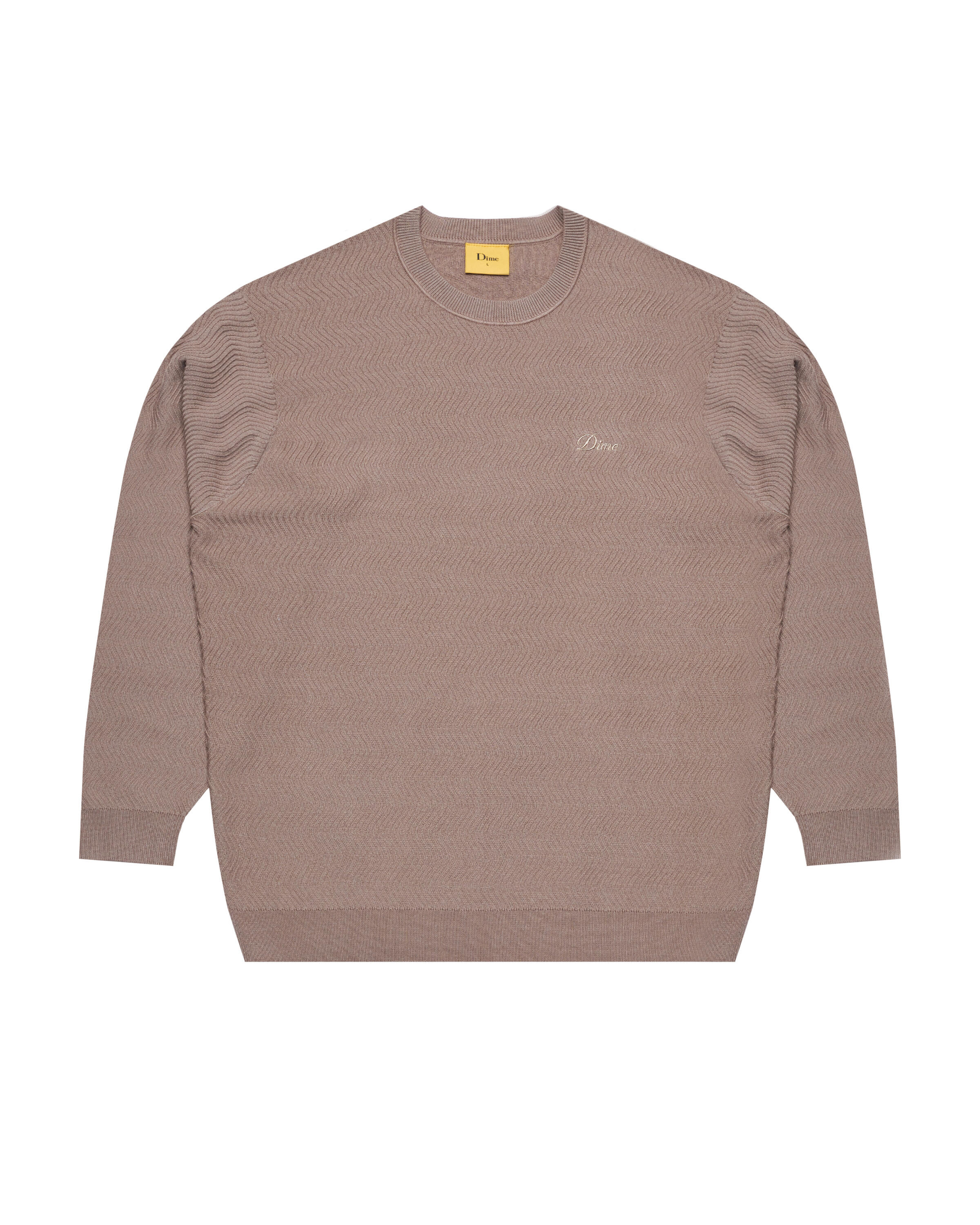 Dime Wave Cable Knit | DIMEFA248TAN | AFEW STORE